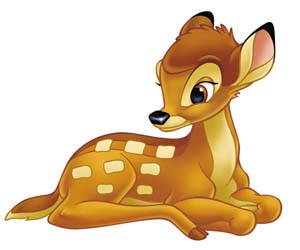 Kolorowanki Bambi