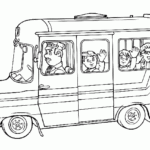 Kolorowanka Autobusy -  (23)