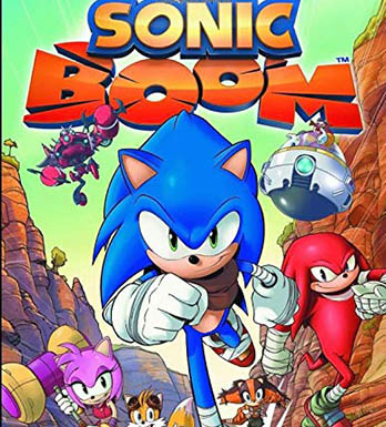 Kolorowanki Sonic Boom