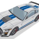 Zbuduj swój własny (papierowy) Ford Mustang Shelby GT500