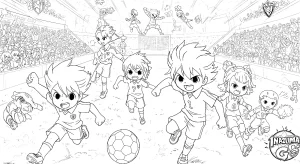 Kolorowanki Inazuma Eleven Go 42